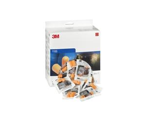 Inserti auricolari modellabili 1100 - SNR 37 dB - arancione - 3M - conf. 200 pai