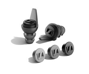 Inserti auricolari Sennheiser SoundProtex Plus - Protezione dell'udito riutilizzabile con 4 filtri intercambiabili - Suono ad alta fedeltà a un livello di volume sicuro - Nero