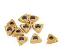 Inserti Carburo CNC 11IR A60 10 Pezzi Forma Diamante per Tornio Fresatura e Lavorazioni Meccaniche