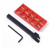 Inserti Carburo Tornio per attrezzo & 10pcs MGMN200 CNC Taglio Lama Supporto per