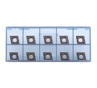 Inserti CCMT09T304 CCMT32,51 Tornio in Carburo di Tungsteno, 10 Pezzi