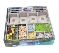 Inserti colorati per giochi spaziali piegati: Terra per un'archiviazione persona