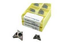 Inserti da taglio in carburo Inserto for tornitura Inserti in metallo duro Lama for tornio CNC for acciaio inossidabile Fresa for tornio(20PCS,LF6018_DCMT11T304 MV)