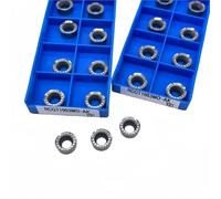 Inserti Da Taglio In Metallo Duro RCGT1204MO RCGT10T3MO RCGT0803MO AK Y01 Utensili Per Tornitura In Alluminio Per Lavorazioni Di Precisione Utensili Per Tornio(RCGT1003MO AK Y01)