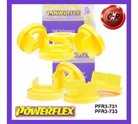 Inserti Del Sottoscocca Powerflex Per Audi A4 B8 (2008-2016) PFR3-731/PFR3-733