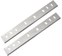 Inserti di ricambio in carburo TCT, 2 pezzi da 10 pollici, lama for pialla for legno, 263 x 32 3 mm, coltelli for TCT/HSS a spessore singolo, for utensili for la lavorazione del AP-10(HSS 263x32x3mm)