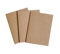 Inserti di Ricarica per Taccuino di Viaggiatore Tascabile - Confezione Mista Vuota, Foderata e Puntino, Set di 3, Formato Diario del Passaporto per Piccoli Taccuini Ricaricabili - 12,5x9 cm B7