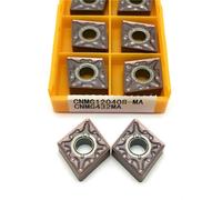 Inserti di tornitura in carburo CNC di precisione CNMG120408MA CNMG432 MA Set di