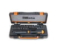 Inserti e Porta inserti per avvitatori Beta 861/C61P 1/4" 61Pz in cassetta