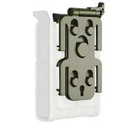 Inserti e Ricevitore MOLLE Tattici, Piastra Adattatrice Modulare, Attacco per Tasca Porta Caricatori, Adattatore di Attacco Molle per Cintura da Gilet(Green)