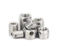 Inserti filettati a triplo foro in acciaio inossidabile M3-M16, boccole autofilettanti for riparazione e rinforzo della filettatura(308Style,M4 (10Pcs))