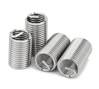 inserti filettati in acciaio inossidabile, Inserto filettato for filo M2.5x0.45 1D-5D 20 pezzi in acciaio inossidabile(3.5D)