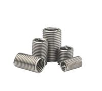 inserti filettati in acciaio inossidabile, Inserto filettato for filo M2x0.4 1D-5D 20 pezzi Acciaio inossidabile 304(2.5D)