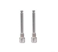 Inserti filettati per freni a disco SRAM per bicicletta, materiale in lega, leggeri e stabili, 2 pezzi, colore argento, oro, colorato, coppia esagonale da 3 mm, 2-4 N M, per manutenzione della