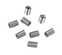 Inserti filettati per hardware 100 Pz M6 * 1 1D/1.5D/2D/2.5D/3D Vite in acciaio inossidabile Filo a spirale Inserti filettati elicoidali Set Kit di inserti riparazione