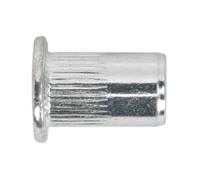 Inserti Filettati Sealey (Dado Rivetto) M5 Splinato Confezione Da 50 TISM5