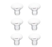 Inserti flangiati da 13/15/17 mm per tiralatte Momcozy S9 Pro, compatibili con tiralatte indossabili S9/S10/S12. Adatto per medela, scudi/flange Spectra, riduce 24 mm per dimensioni corrette, 2 pezzi