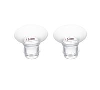 Inserti flangiati da 13 mm, 2 pezzi, compatibili con Momcozy S12 Pro/S9 Pro/S12/S9 indossabile coppa tiralatte, adatti per Medela/Spectra/Elvie/Willow/TSRETE scudi/flange da 24 mm, riducono il tunnel