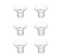 Inserti flangiati da 19 mm, 6 pezzi, compatibili con Momcozy S12 Pro/S9 Pro/S12/S9 indossabile coppa tiralatte, adatti per Medela/Spectra/Elvie/Willow/TSRETE scudi/flange da 24 mm, riducono il tunnel
