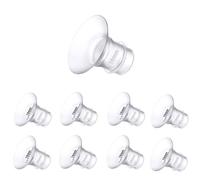 Inserti flangiati da 19 mm, 8 pezzi, parti indossabili per tiralatte compatibili con Momcozy S12 pro/S9 pro/S12/S9/Medela/Spectra/TSRETE scudi/flange per tiralatte da 24 mm, riducono il tunnel del