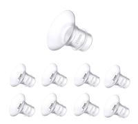 Inserti flangiati da 21 mm, 8 pezzi, parti indossabili per tiralatte compatibili con Momcozy S12 pro/S9 pro/S12/S9/Medela/Spectra/TSRETE scudi/flange per tiralatte da 24 mm, riducono il tunnel del
