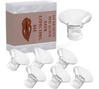 Inserti flangiati per tiralatte 6 pezzi, inserti flangiati da 13/15/17 mm, compatibili con spectra/Medela/Momcozy S12 Pro/S9 Pro/S12/S9 indossabili scudi/flange per tiralatte, riducono alla dimensione