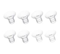 Inserti flangiati per tiralatte e accessori Kit di dimensionamento flangia compatibile con Momcozy Inserto flangia per tiralatte Lansinoh/Spectra/Haakaa/Nullie/Medela tiralatte elettrico (21/19/17/15