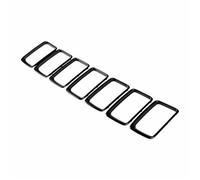 Inserti Griglia Anteriore Nero Lucido Rivestimento Per Jeep Per Grand Cherokee 2014 2015 2016 Griglie Radiatore Anteriori