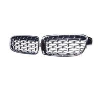 Inserti Griglia Anteriore Per BMW F30 F31 F35 Serie 3 320 323 325 330i 2013-2019 Griglia Paraurti Anteriore A Rene Griglie Stile Diamante Da Per Corsa