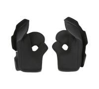 Inserti Guancia Klim Krios Small-Medium Nero 10 mm Nero
