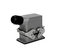 Inserti HDC HE 10 for impieghi gravosi, connettori industriali da 500 V e 16 A - Spina aeronautica impermeabile con collegamento a vite(10P Side Entry)