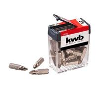 kwb 25 x bit PZ2 dispenser box 120192 (25 mm, C 6.3, ISO 1173, value pack), 1 V, pezzo