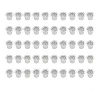 Inserti in alluminio per candele da tavolo affusolate, supporto in metallo resistente al calore, protegge dalla cera, supporta la stabilità, portacandele in legno fai da te, piramide natalizia