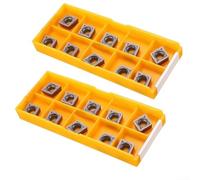 Inserti in carburo 20PCS CCMT32 52 CCMT09T308 VP15TF per una lavorazione ottimale adatto per ambienti sporchi