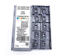 Inserti in carburo CNC 1135 APKT1604 PDER 76 IC928 Utensili di tornitura esterni APKT 1135 1604 Inserto in carburo Utensile per tornio Tokarnyy Inserto per tornio CNC Set di inserti per tornio