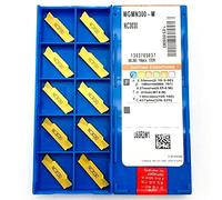 Inserti in carburo CNC MGMN200 MGMN300 MGMN400 MGMN500 NC3020 / 3030 / PC9030 - Set di utensili da taglio in carburo di tungsteno (MGMN200 G PC9030)
