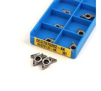 Inserti in carburo, DCGT070202 DCGT070204 DCGT0702028 DCGT11T302 DCGT11T304 DCGT11T308 AK H01 Lama for taglierina in alluminio Inserto Utensile da taglio CNC(Dcgt070208 Ak H01,50PCS(5BOX))