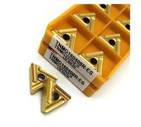 Inserti in metallo duro 10 pezzi TNMG160404R TNMG160408R VP15TF UE6020 Utensile da taglio CNC Utensile for tornitura esterna Utensili for tornio (Size : TNMG160408R UE6020, Color : 10PCS)