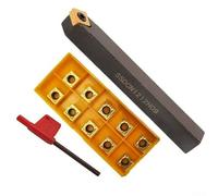 Inserti in metallo duro, portautensili for tornitura esterna a 45 gradi Accessori for tornio for utensili for semifinitura e finitura