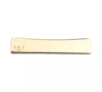 Inserti in metallo in 9 misure per chitarra, strumenti da liutaio professionale per un posizionamento accurato dei tasti (25,4 cm)