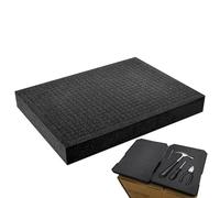 Inserti in schiuma - Custodia in schiuma | Pu Pluck Pick Cushion Sheets, High Density Case Padding, Tool Organizer Layer, Soft Protective Storage Panel for Camera Binoculular Collectible Transport