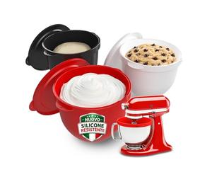 Inserti in Silicone per KitchenAid 4.5-5 Quart Tilt-Head Stand Mixers Serie Artisan & Classic di MMOBIEL - 3x Inserto in Silicone - Materiale Rinforzato, Termoresistente, Lavabile in Lavastoviglie