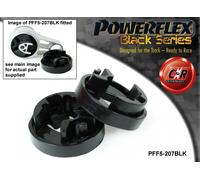 Inserti Larghezza Bassa Powerflex Neri Per Mini R55 Clubman 1 07-14 PFF5-207BLK