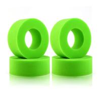 Inserti Morbida Schiuma TPE 4Pezzi Per Traxxas Per TRX4 1/10 RC Ricambi RC | Potenziamento del tuo RC car con inserti in schiuma TPE morbida, migliore presa e assorbimento urti(Green)
