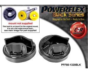 Inserti Motore Powerflex Black FrLow Per Vauxhall Astra 5 04-10 PFF80-1320BLK
