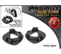Powerflex Black Motore Serie Mnt Inserto Per Smart Fortwo 451 07-14 PFR68-120BLK