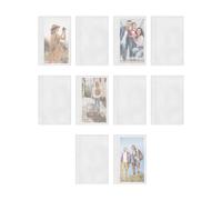 Inserti per agenda formato A6, 6 anelli per raccoglitore, ricariche per buste di ricarica dall'alto, per organizer per contanti, biglietti da visita, adesivi, trading, studenti, insegnanti e scrittori