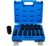 Inserti per chiavi a bussola Kraft, profondi, dimensioni pollici 7/16" - 1 1/...