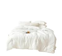 Inserti per Coprimaterasso in Fibra di Soia - Calore Raddoppiato per Primavera, Autunno & Estate, Biancheria Letto per Tutte le Stagioni. Ipollergenico, Respirante (A 180*220cm/59*78in/1.6kg)