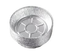 Inserti per friggitrice ad aria calda, 50 pezzi, ciotole rotonde resistenti all'olio, per cesti a vapore, per forno a microonde, ristorante, cucina, carne